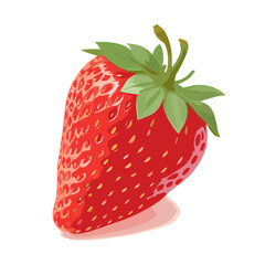 fresh winter strawberries