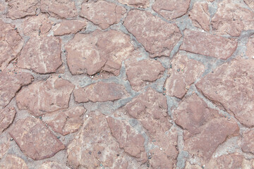 Stone bricks on the wall as an abstract background. Texture