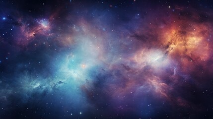 Naklejka premium Abstract Colorful Galaxy Print Texture Background