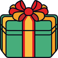 선물, 크리스마스 선물 아이콘