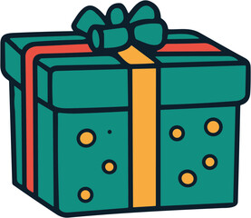 선물, 크리스마스 선물 아이콘