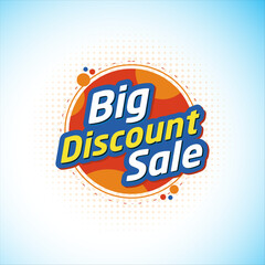 Big Discount Sale Logo unit, Advertising, Promotional Retail Marketing. sale logo, Discount Logo Vector