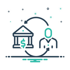 Mix icon for transaction