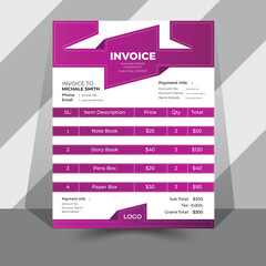 Business Invoice Design 