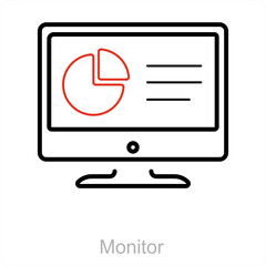 Fototapeta premium Monitor