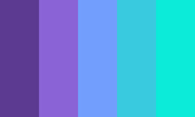 vibrant purple-to blue color palette. abstract background with lines