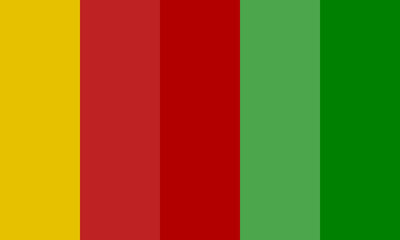 Obraz premium christmas colors palette