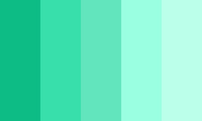 minty chippy color palette. abstract green background with stripes