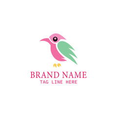 Bird logo design vector illustration for your brand