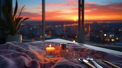 Keys on background new modern apartment