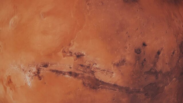 Mars planet rotating Background and backscreen VFX