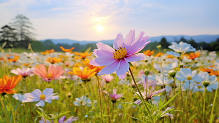 field of daisies
