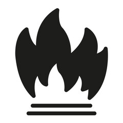 Security Flammable Bold Icon