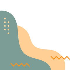 Geometric Wavy Corner