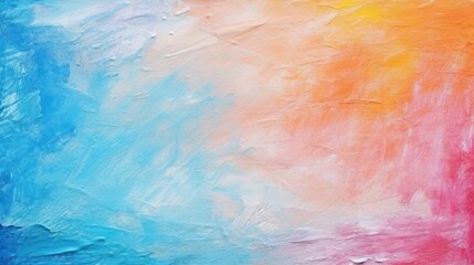 Fototapeta na wymiar Colorful Oil Pastel Texture Background