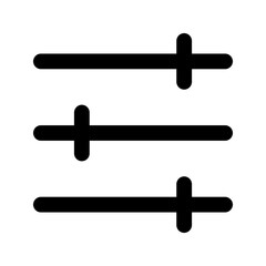 filter line icon