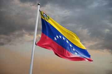 Flag of Venezuela The current eight-star flag of Venezuela was introduced in 2006.venezuela annexation guyana