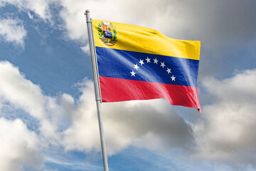 Flag of Venezuela The current eight-star flag of Venezuela was introduced in 2006.venezuela...