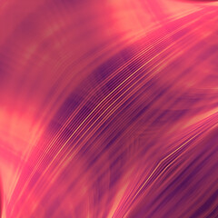 Abstract pink background with swirling pattern. Dynamic and energetic composition. 3d rendering digital illustration