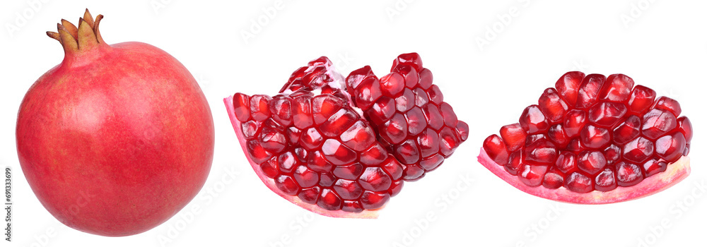 Canvas Prints pomegranate seeds, pomegranate and seeds isolated, transparent png, png format, collection