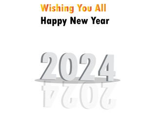 New Year Celebration Card