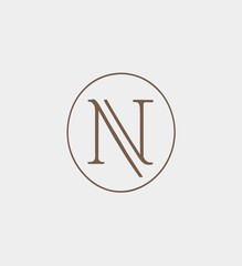 letter n logo
