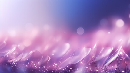 blue pink glittering partially blurred background