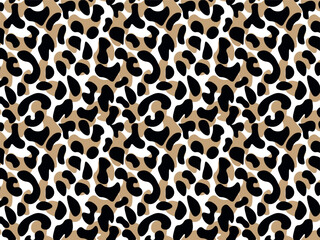 seamless pattern leopard skin texture