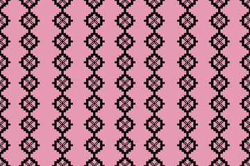 Ethnic abstract ikat art .Geometric ethnic seamless pattern  design for carpet,curtain,clothing,fabric,wrapping paper,tiles,textiles,batik,texture and wallpaper.Vector background.
