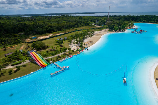 Aerial View of Treasure Bay Bintan, South-East Asia&rsquo; First Crystal Lagoons