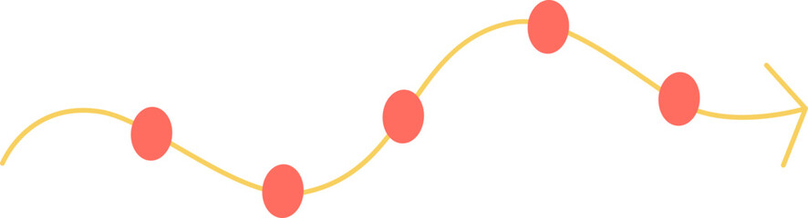 Timeline Vector Infographic Element