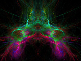 Imaginatory fractal abstract background Image