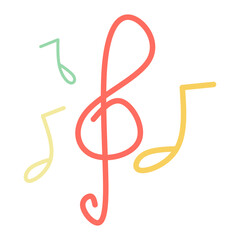 Obraz premium Colorful Tone Element