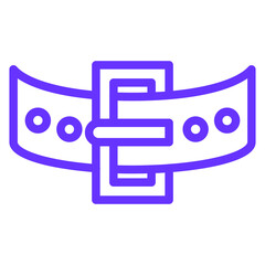Vector Design Belt Icon Style