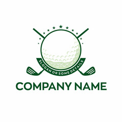  golf template logo design for golf club