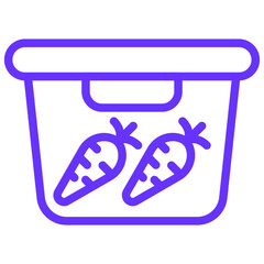 Vector Design Food Storage Icon Style