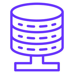 Vector Design Database Icon Style