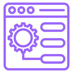 Vector Design Control Panel Icon Style