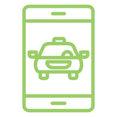 Vector Design Mobile App Icon Style