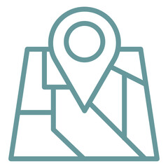 Vector Design Map Icon Style