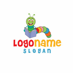 kids logo design vector