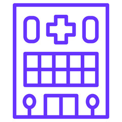 Vector Design Free Hospital Icon Style