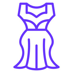Vector Design Dress Icon Style