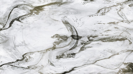 Obraz premium Granite Marble , Royal Black and Gold vain marble stone, natural pattern texture background and use for interiors tile, luxury design with high resolution, Modern floor or wall decoration.