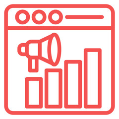 Vector Design Growth Media Icon Style