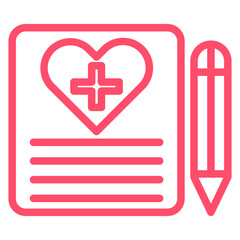 Vector Design Health Information Icon Style