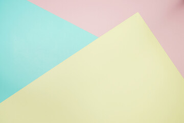 Geometric with pastel color texture background
