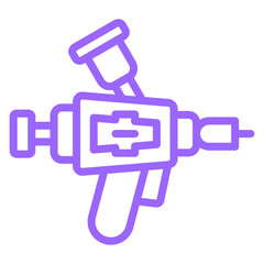 Vector Design Airbrush Icon Style