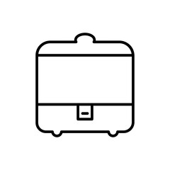 rice cooker line icon