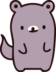 귀여운 다람쥐 캐릭터